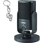 Rode NT-USB-Mini USB Mikrofon + keepdrum Notenschlüssel Anhänger