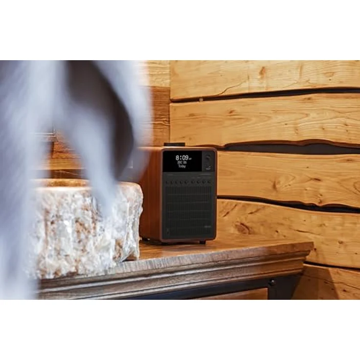 Revo SuperSignal DAB+-DAB-UKW Radio (DAB+-DAB-UKW,Bluetooth aptX,Aux In,Cinch-Out,Kopfhörer Ausgang,Fernbedienung,inkl. Netzteil) Walnuß-Schwarz – Bild 5