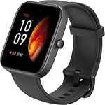 Amazfit Bip 3 Pro Smartwatch mit Herzfrequenz, SpO2-Monitor, 1,69" Fitness Watch Tracker Sportuhr mit 60 Sportmodi, 14 Tage Akkulaufzeit für Damen Herren, Schwarz - Preisvergleich