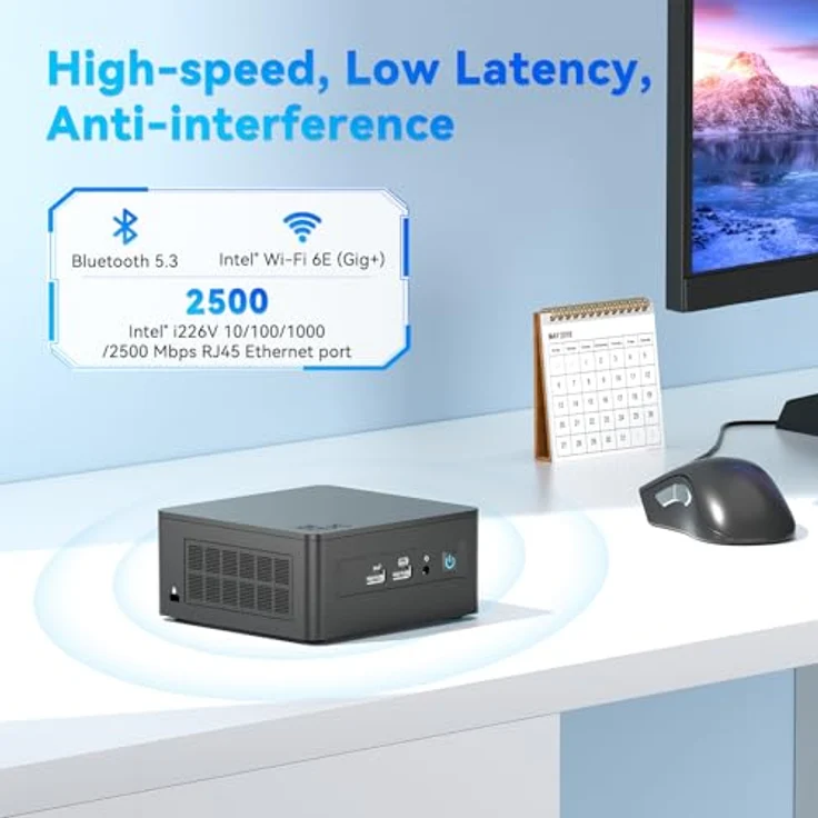 MSI Cubi NUC 13MQ-070PL, Mini-PC mit Intel Core i7-1365U, 16 GB DDR5 RAM, 1 TB SSD, Windows 11 Pro, EU Plug 220V – Bild 6