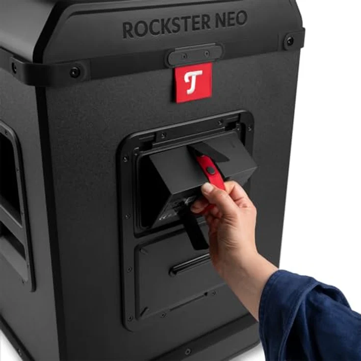 Teufel Rockster Neo Bluetooth-Lautsprecher, 200W, 36h Akku, aptX, Powerbank, Bassreflex, 130 dB, App-Steuerung – Bild 7