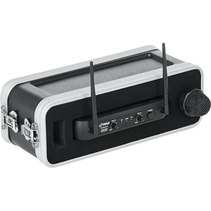 Gator GM-1WP Wireless System Case, stabiles Polyethylen-Gehäuse mit Platz für Body Pack und Mikrofon, anpassbare Tabletthöhe – Bild 2