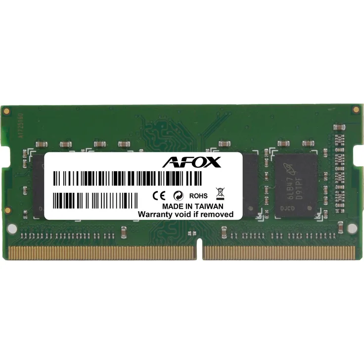AFOX SO-DIMM DDR3 8GB RAM 1600 MHz LV 1.35V (1 x 8GB, DDR3-RAM, SO-DIMM), Notebook Memory Module