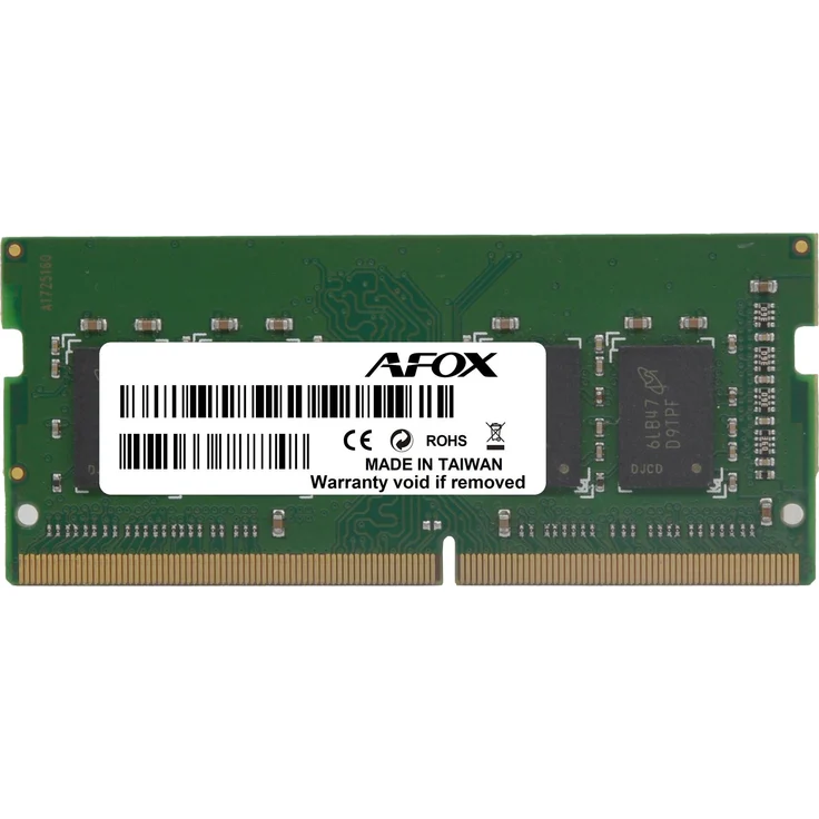 AFOX SO-DIMM DDR3 8GB RAM 1600 MHz LV 1.35V (1 x 8GB, DDR3-RAM, SO-DIMM), Notebook Memory Module – Bild 1