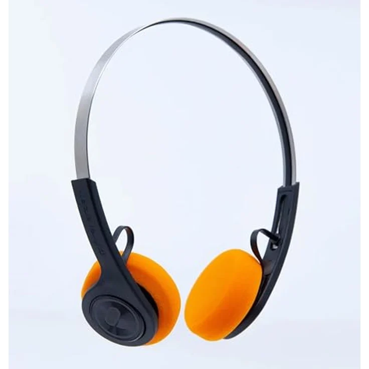 We Are Rewind EQ-001 Wireless Kopfhörer mit 12 Stunden Akkulaufzeit, integriertem Mikrofon und austauschbaren Ohrpolstern. – Bild 6
