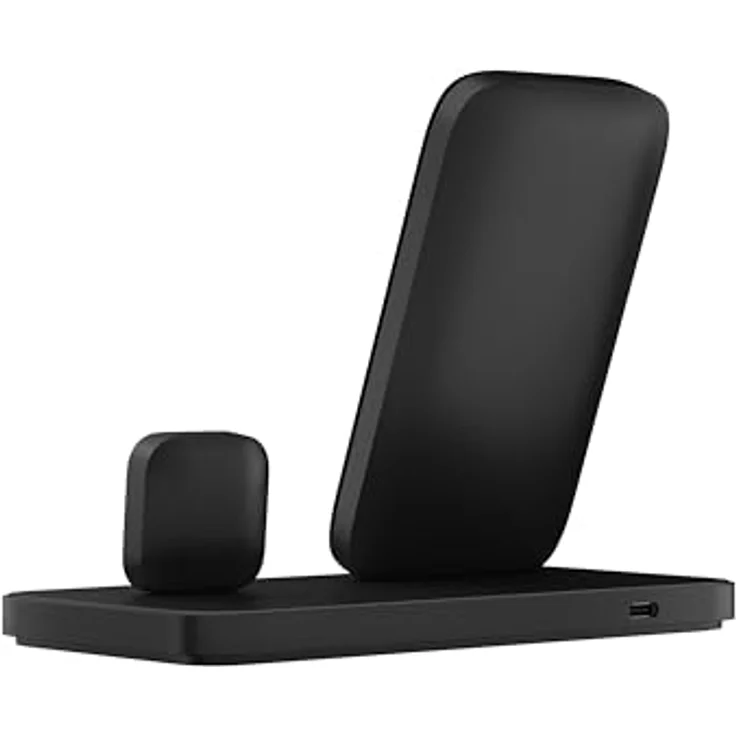 NOMAD Stand One Max V4 MagSafe Qi2.2 Ladegerät 25 W, 3-in-1 Wireless Charger für iPhone, Apple Watch & AirPods (Carbide) – Bild 4