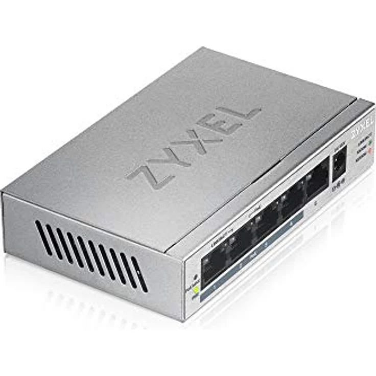 ZyXEL GS1005HP 5-Port Gigabit Unmanaged PoE+ Switch – Bild 3