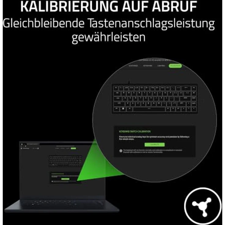 Razer Huntsman V3 HE Magnetic Mini 65%, Kabelgebundene Gaming-Tastatur mit 8KHz Polling-Rate, RGB-LED, magnetischen Schaltern, Schwarz – Bild 15