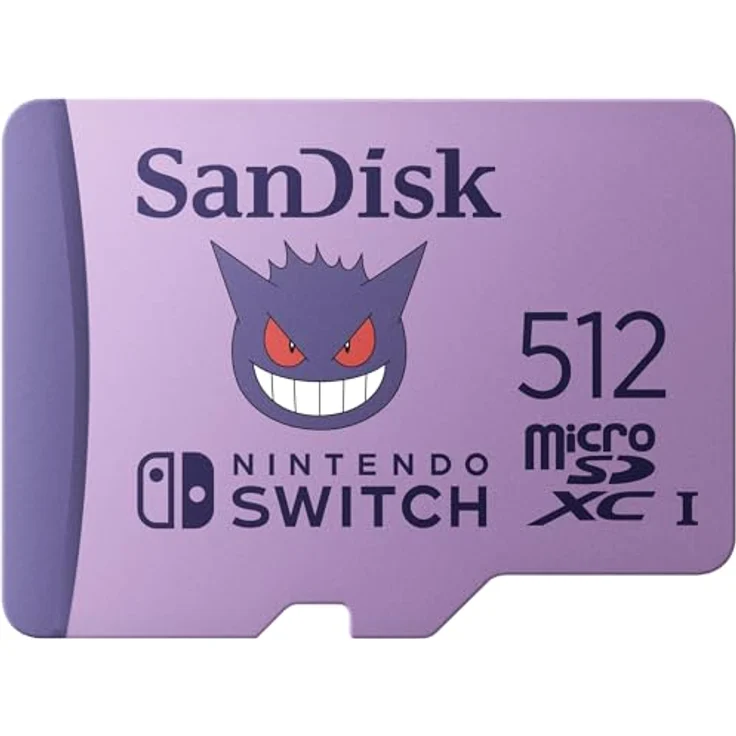 SanDisk Pokémon Micro SD Karte für Nintendo Switch, 512GB mit bis zu 100 MB/s Lesegeschwindigkeit und lebendigem Design – Bild 4