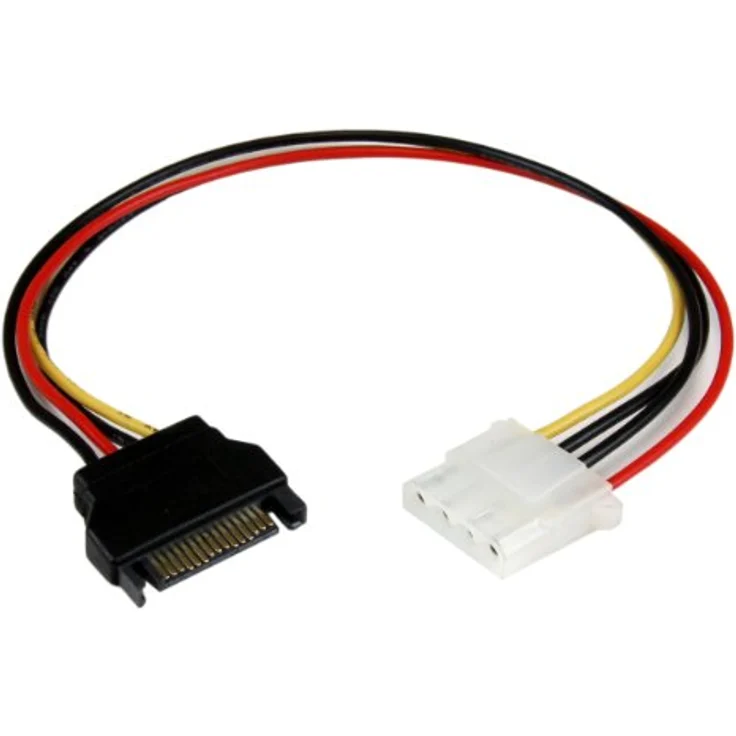 StarTech.com 30cm SATA auf LP4 Stromadapter - Bu/St - Serial ATA zu 4pin Stromkabel Adapter – Bild 1