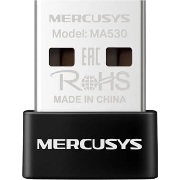 Mercusys MA530, Bluetooth 5.3 Nano USB Adapter, kompakte Größe, abwärtskompatibel, für Windows 11/10/8.1/7 – Bild 1