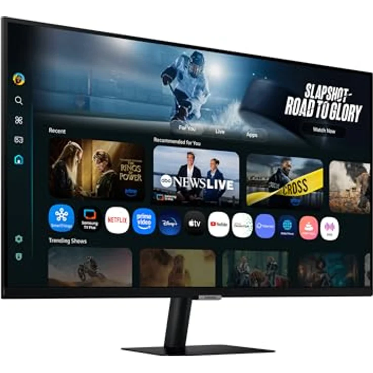 Samsung M70F 32 Zoll 4K Smart AI Monitor, VA-Panel, 3840 x 2160, HDR10, Gaming Hub, Sprachsteuerung, Smart TV-Apps, LS32FM700UUXEN – Bild 3