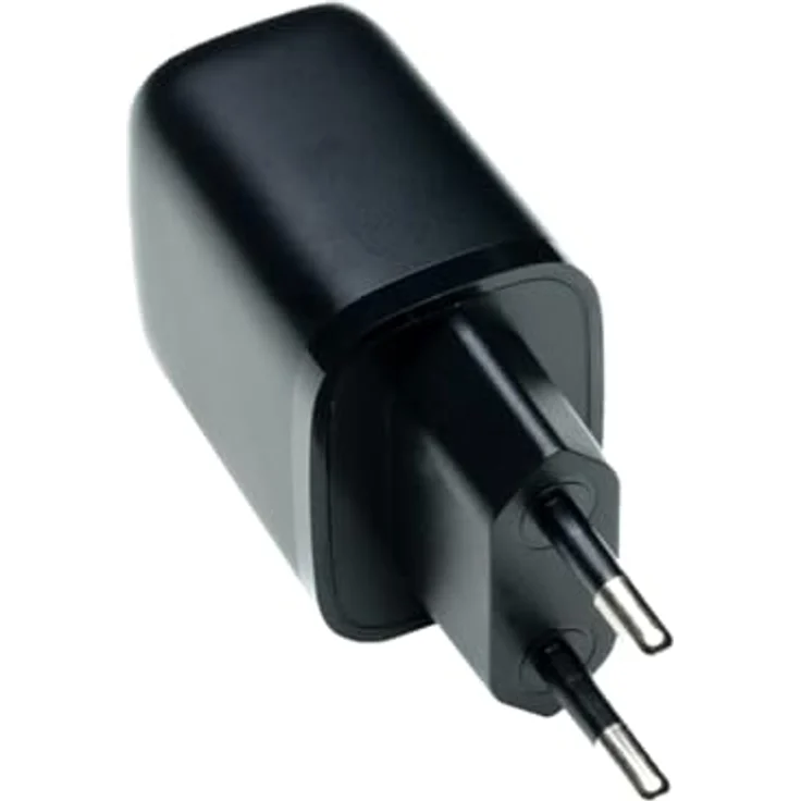 DINIC USB C + A Ladegerät, 20W Schnellladegerät mit Power Delivery und QC 3.0, Schwarz – Bild 3