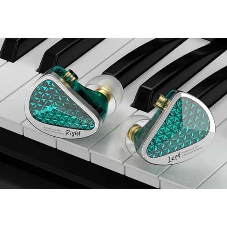 KZ AS16 PRO NO MIC, In-Ear Kopfhörer mit dynamischem Wandlerprinzip und passiver Geräuschunterdrückung, Schwarz – Bild 4