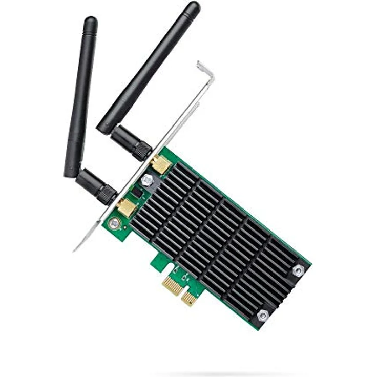 TP-Link Archer T4E WLAN interne PCI-E Netzwerk Karte AC1200 mit 2x2 MIMO und Beamforming (867MBit-s auf 5GHz, 300MBit-s auf 2,4GHz, 802.11ac-a-b-g-n, geeignet für Windows 10-8.x-7-X) – Bild 2