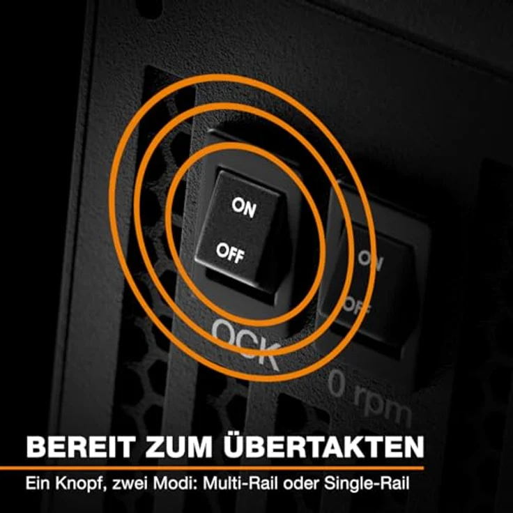 be quiet! DARK POWER 14 1200W EU, ATX-Netzteil mit 80 PLUS Titanium Zertifizierung, vollmodular, Schwarz – Bild 7
