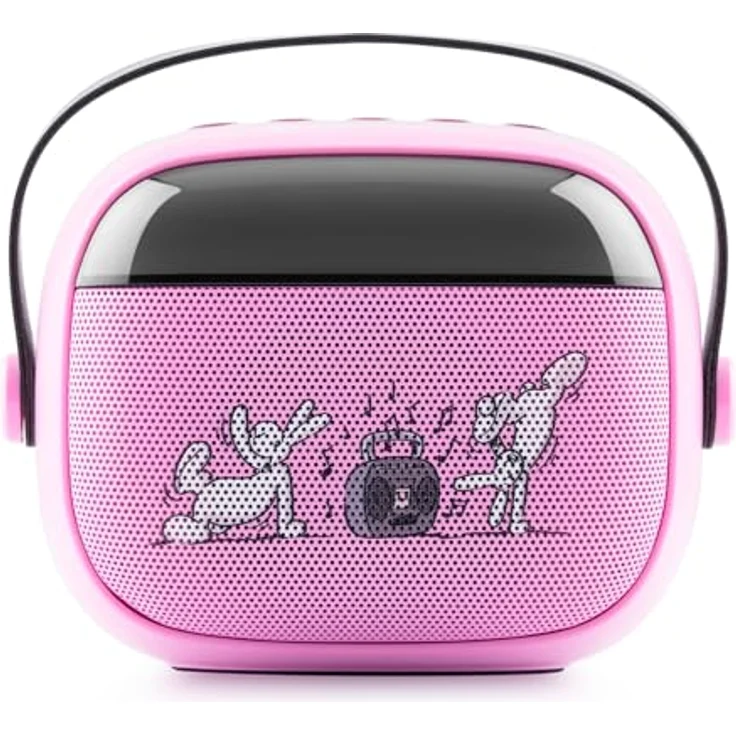 GoGen Bluetooth Lautsprecher, tragbarer Karaoke Lautsprecher mit 5 Stunden Akkulaufzeit, wasserdicht mit Stimmeffekten, 3,2 W Leistung – Bild 7