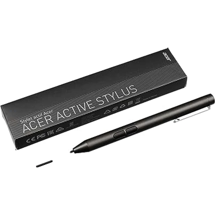 Acer NC.23811.040 Original Active Stylus ASA630 inkl. 2X AAAA-Batterien inkl. Batterien für Spin 1 (SP111-31), 5 (SP515-51N), Switch 3 (SW312-31P), 5 (SW512-52), IdeaPad Miix 510-12ISK (80U1) – Bild 1