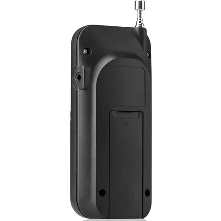 JVC Tragbares Radio RA-E411B, Taschenradio mit digitalem FM/AM-Tuner, schwarz – Bild 7