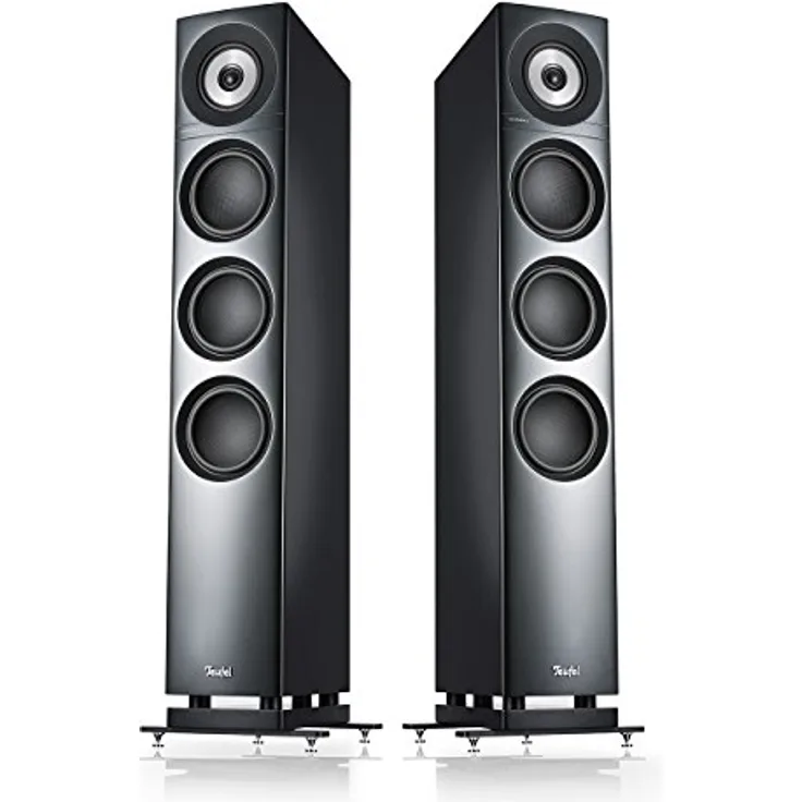 Teufel DEFINION 3 HiFi Standlautsprecher Paar - 3-Wege-Technologie, präzise Wiedergabe, sauberer Bass - anthrazit