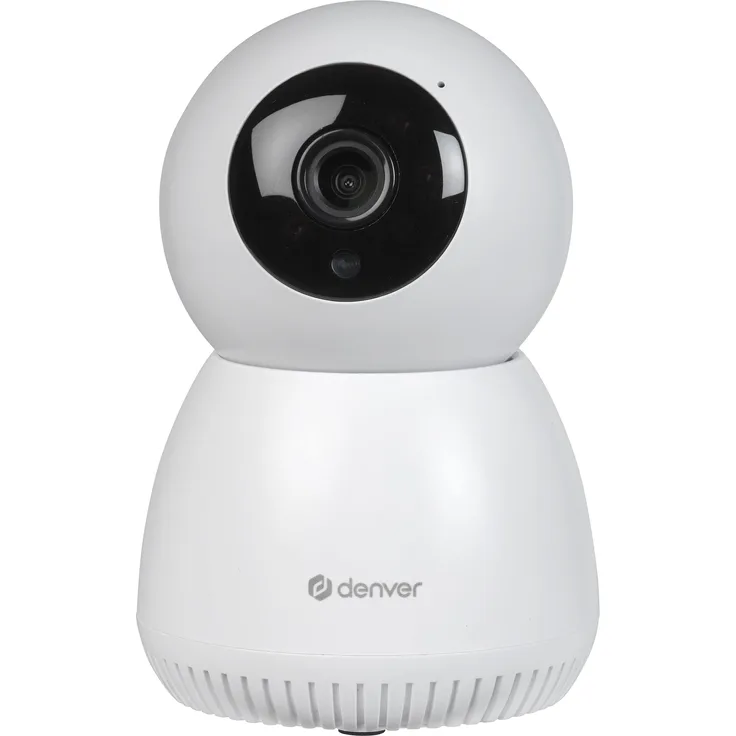 Denver IIC-215MK2 Smart Indoor IP Kamera, 1080p FULL HD Auflösung, Nachtsicht, schwenk- und neigbar