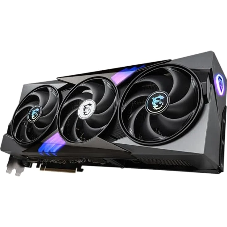 MSI GeForce RTX 5090 32G Gaming Trio OC Grafikkarte - 32GB GDDR7 (28Gbps/512-bit), Boost: 2482 MHz, HDMI 2.1b, DisplayPort 2.1b – Bild 3