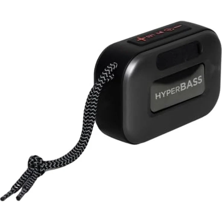 Aiwa BST130TN, Tragbarer Bluetooth-Lautsprecher mit 5 W Leistung, Schwarz – Bild 3