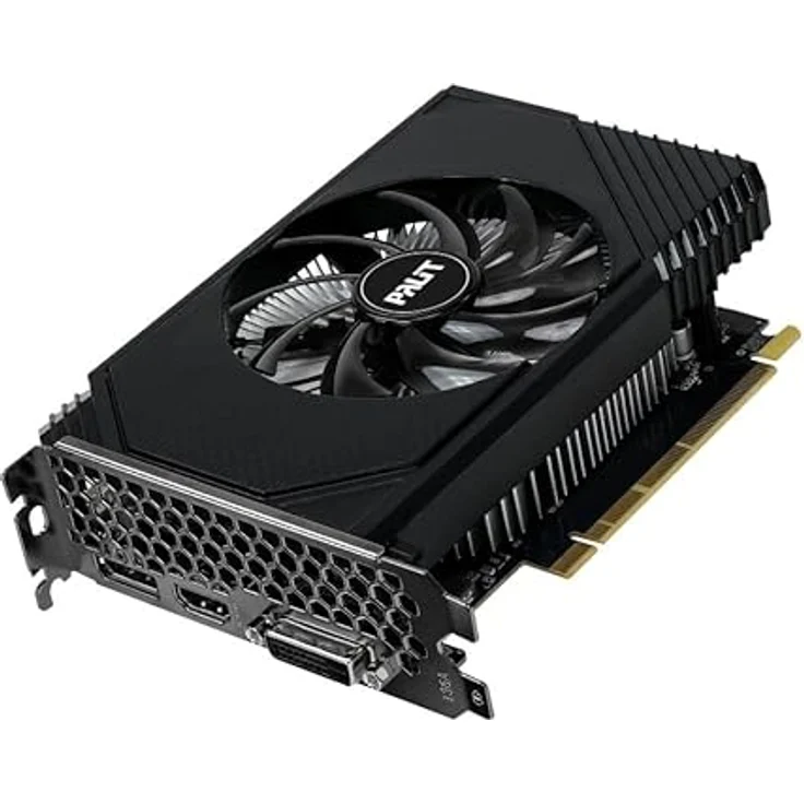 Palit GeForce RTX 3050 StormX, 6GB GDDR6 Grafikkarte mit aktiver Kühlung und PCIe 4.0 – Bild 2