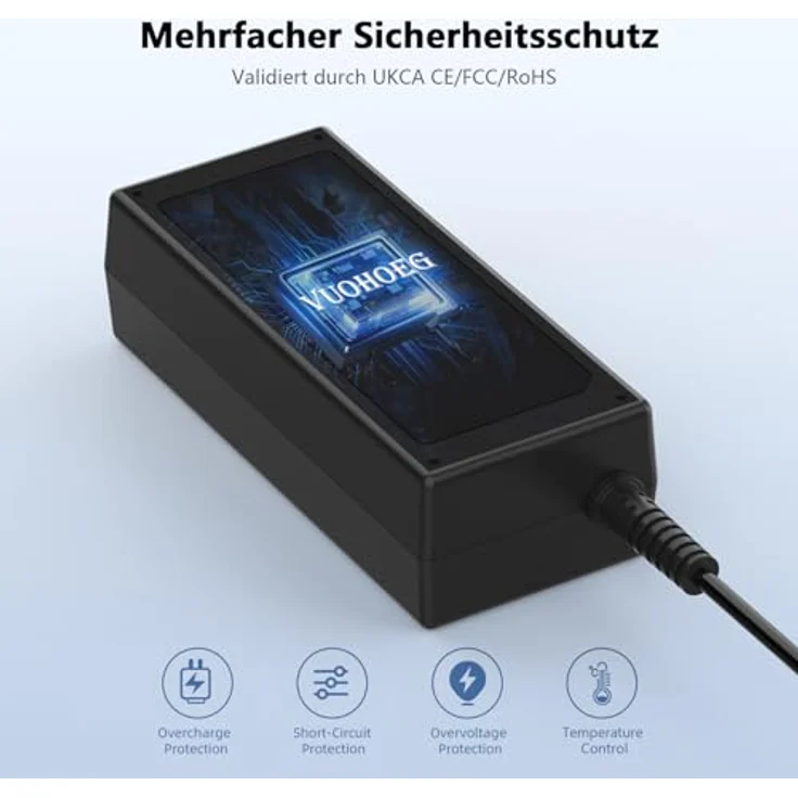 VUOHOEG 45W Laptop Ladekabel Netzteil, Kompatibel mit Lenovo ThinkPad und IdeaPad, sicher & zuverlässig, 100~240V, ADLX45NCC3A – Bild 5