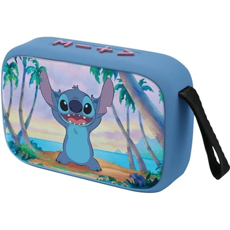 Lexibook Tragbarer Lilo & Stitch Bluetooth-Lautsprecher, wasserdicht und robust, One Size – Bild 3