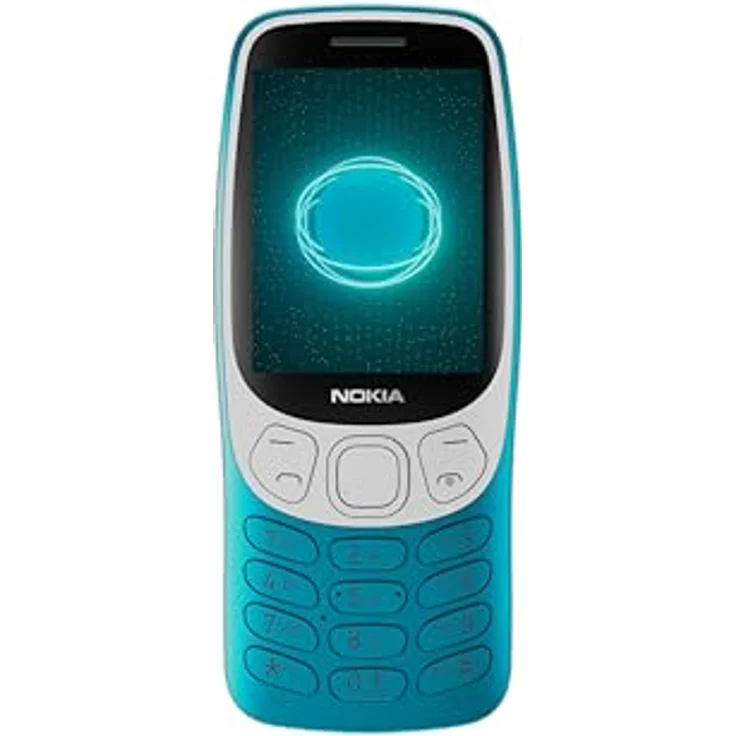 Nokia Handy 3210 (2024), 6,1 cm (2,4 Zoll), 128 MB RAM, Blau – Bild 2