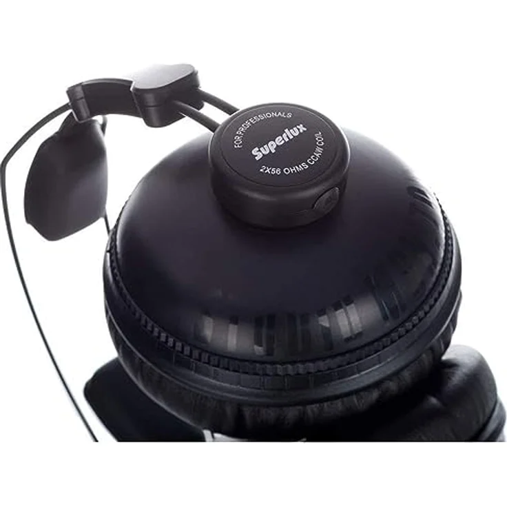 Superlux HD669 Over-Ear-Kopfhörer, schwarz – Bild 9