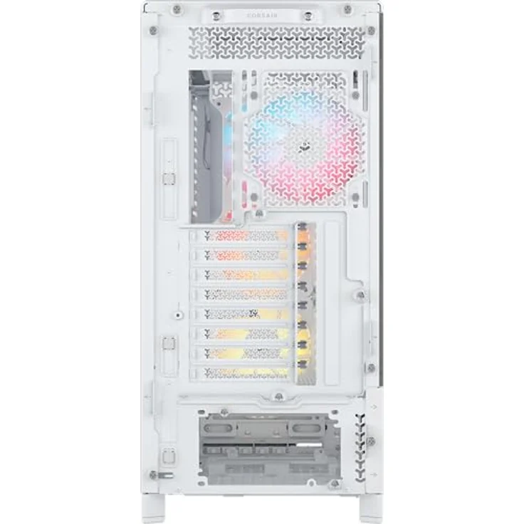Corsair Frame 5000D RS ARGB Midi-Tower, E-ATX, Tempered Glass, weiß, mit 14 Lüfterplätzen und 4 vorinstallierten RGB-Lüftern – Bild 7