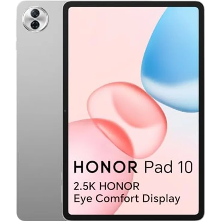 HONOR Pad 10, Tablet 8+256GB, 12,1 Zoll 120Hz 2,5K Display, Snapdragon 7 Gen 3, 10100mAh Akku, sechs Lautsprecher, Android 15, Grau