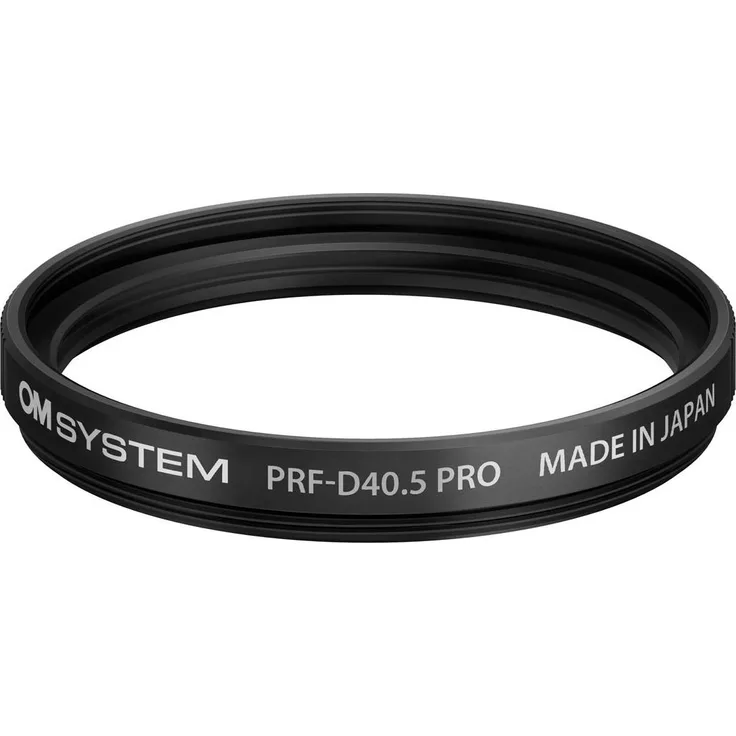OM System PRF-D40.5 PRO (40.50 mm), Objektivfilter mit schwarzer Umrandung