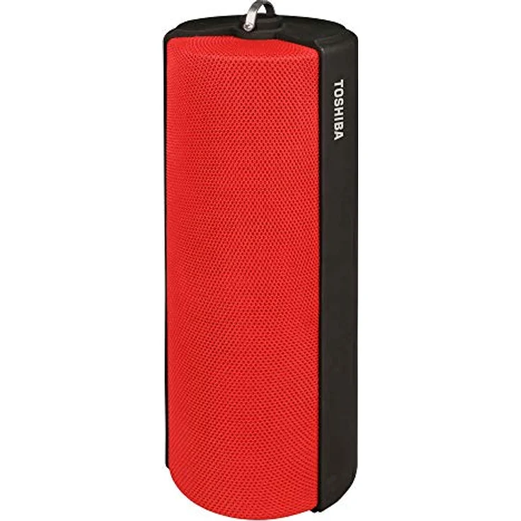 Toshiba Tragbarer Stofflautsprecher, Blau - Bluetooth-Lautsprecher mit IP67-Standard, 15 Stunden Akkulaufzeit – Bild 1