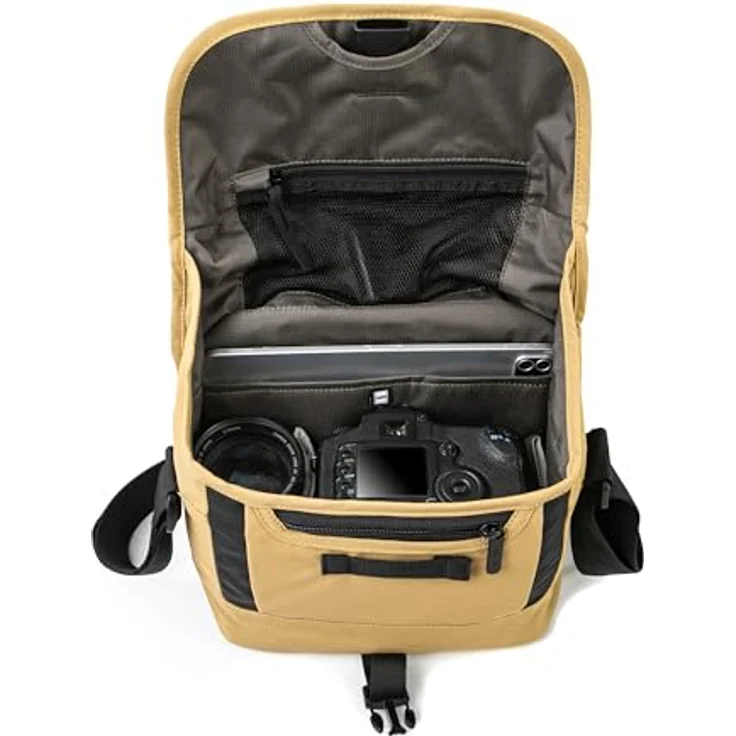 Crumpler Track Shot Camera Sling 3800, Kameratasche mit 11" Tabletfach, Camel - Robuste Kameratasche für Semiprofessionelle SLR und iPad Pro 11" Geeignet – Bild 2