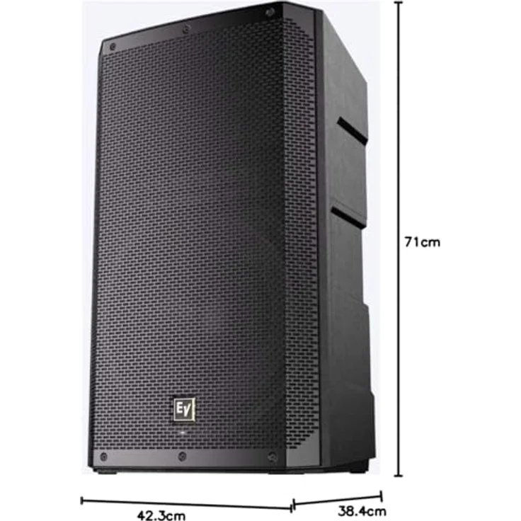 Electro-Voice ELX200-15P, Aktiver PA Lautsprecher mit 1200 W Leistung, Schwarz – Bild 4