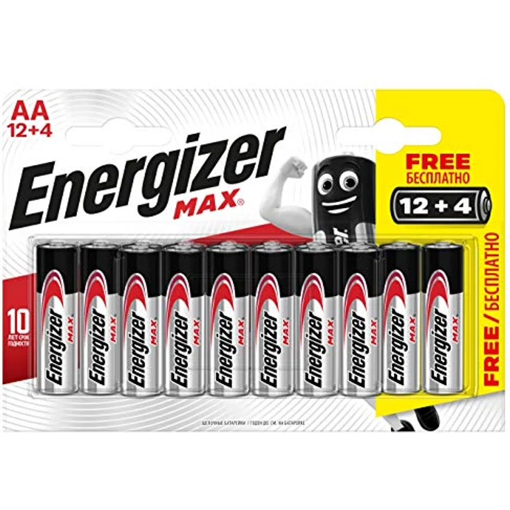 Energizer Max Batterien AA, 16 Stück – Bild 2