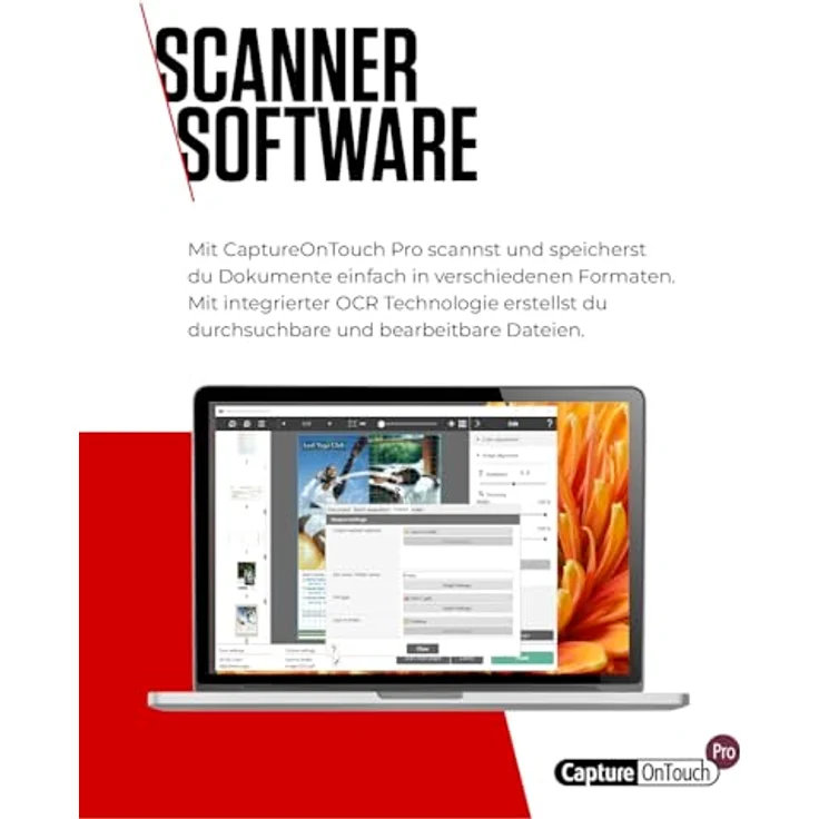 Canon DR-C350, A4 Dokumentenscanner mit 50 S./Min, Duplex, USB-C, 100-Seiten-ADF, CaptureOnTouch v5 Pro – Bild 5