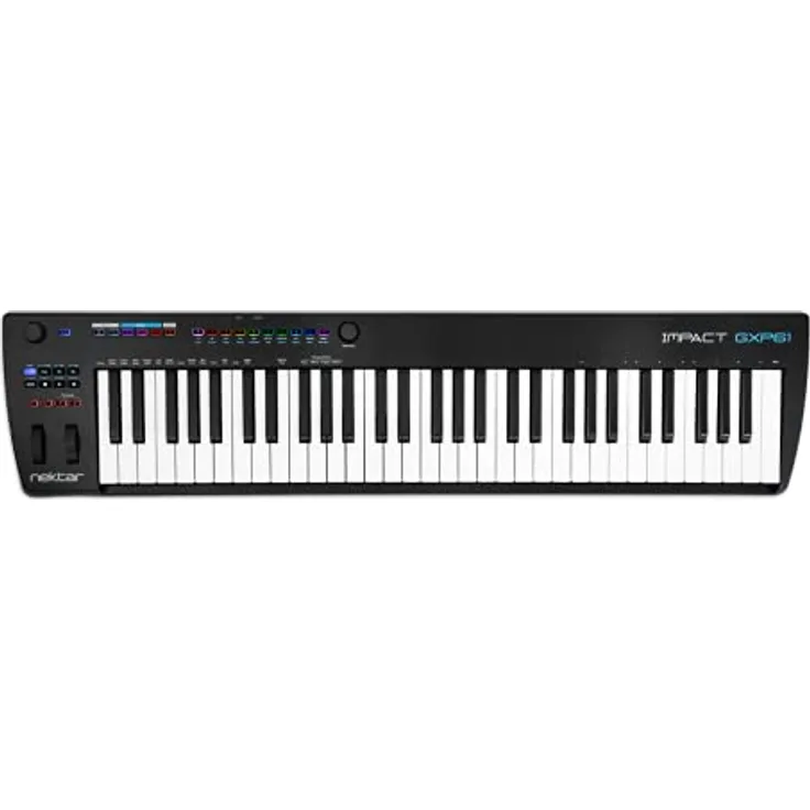 Nektar Impact GXP61 | USB MIDI Controller Keyboard with Nektar DAW Integration