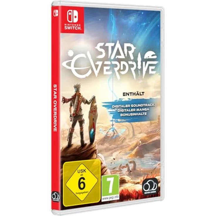 Silver Lining Interactive Star Overdrive - [Nintendo Switch], Exklusiv mit digitalem Soundtrack und Hoverboard-Funktion – Bild 2