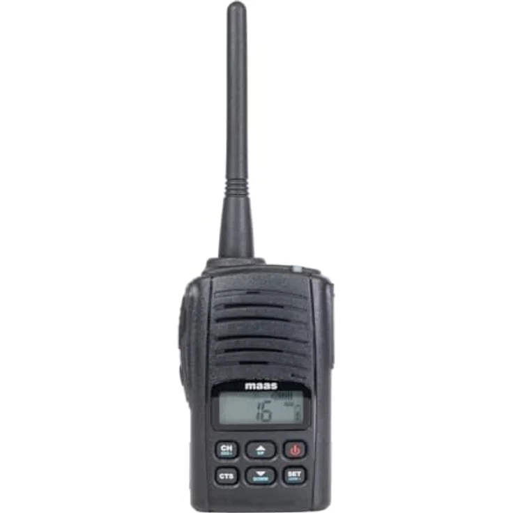 MAAS PT-4502 PMR-446 Handfunkgerät Wintec LP-4502+ mit SOS-Kanal, VOX-Funktion und robustem Design, leicht und spritzwassergeschützt – Bild 1