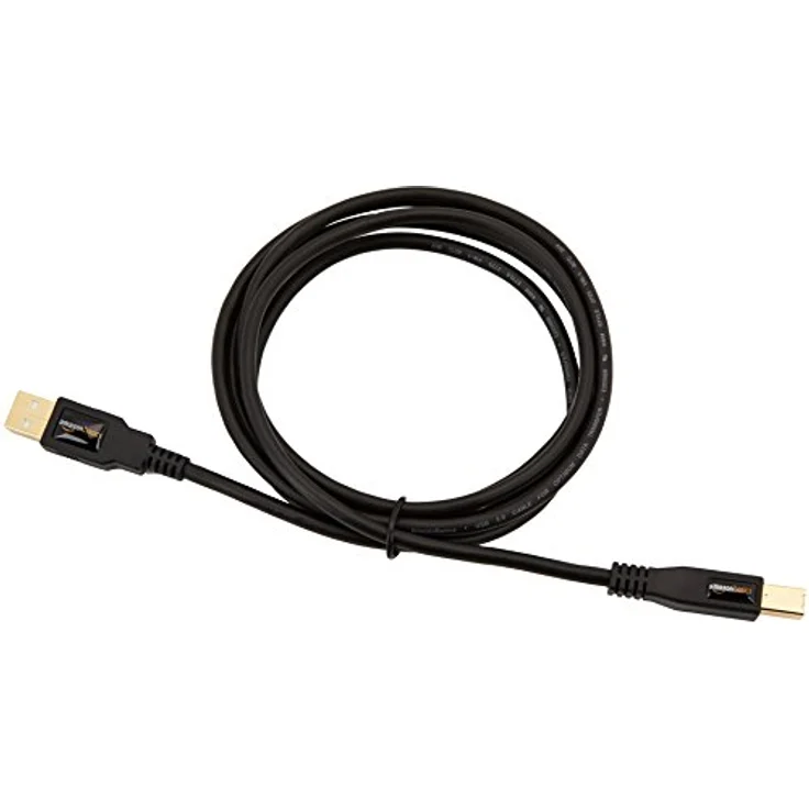 AmazonBasics 7HUA USB 2.0-Druckerkabel A-Stecker auf B-Stecker, 1,8m – Bild 4