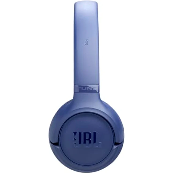 JBL Tune 530, kabelgebundene On-Ear-Kopfhörer mit Mikrofon, JBL Pure Bass Sound, EQ-Voreinstellungen, faltbarem Design und verwicklungsfreiem Kabel, Blau – Bild 2