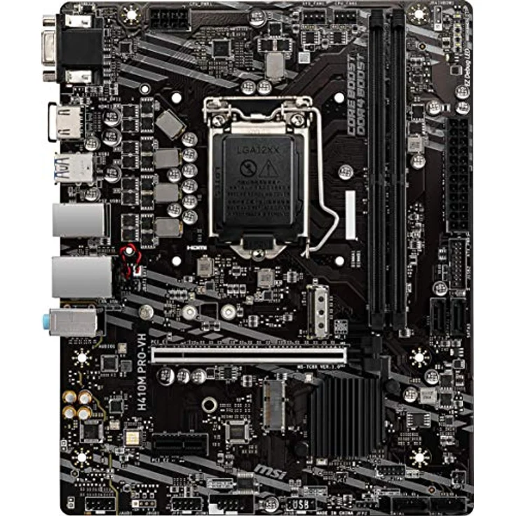 MSI H410M PRO-VH - micro ATX, Intel H410, LGA 1200 (Sockel H5), Dual-channel DDR4-SDRAM (H410M PRO-VH) – Bild 3