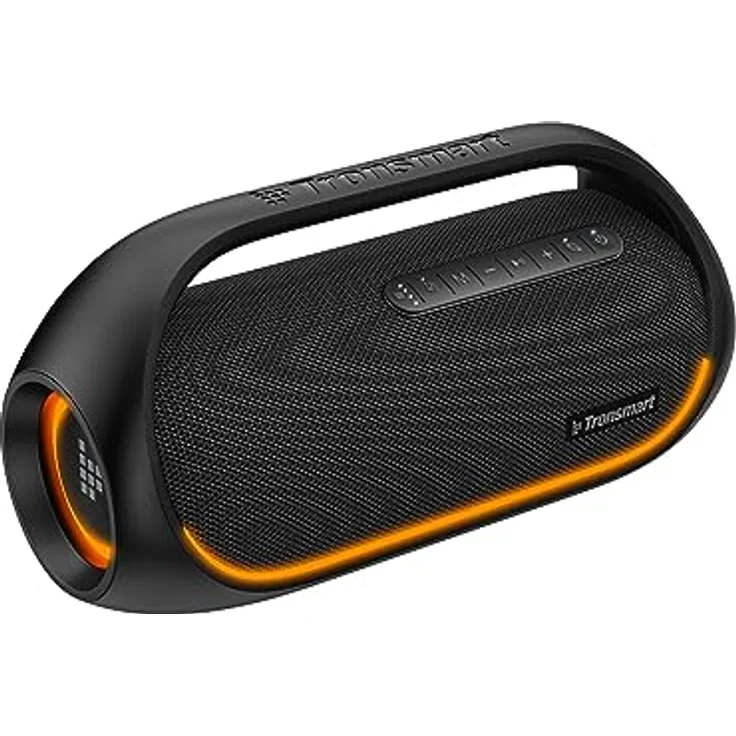Tronsmart Bang Bluetooth Lautsprecher 60W, IPX6 Wasserdicht mit LED-Licht, Sync 100+ Leistungsstarke Lautsprecher, 15H Spielzeit, Stereo-Sound, AUX und TF, Musikbox mit NFC für Partys – Bild 1