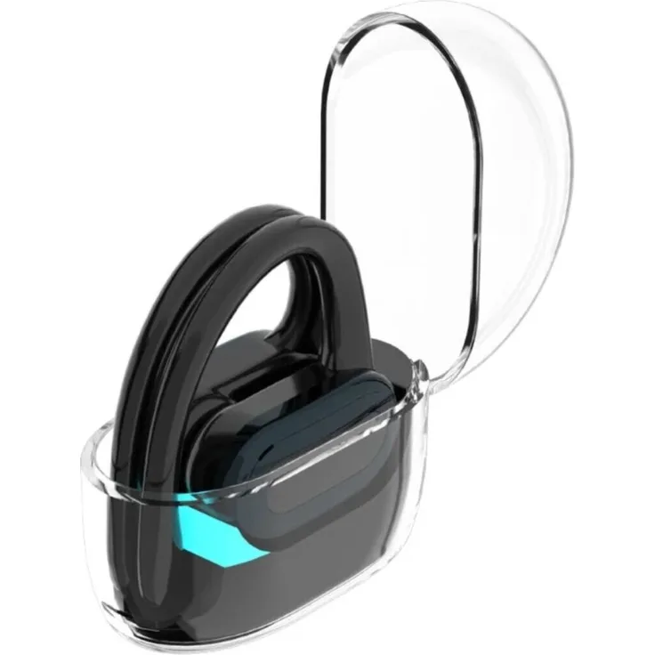 MAXCOM Freesound Open MWH01, kabellose Kopfhörer mit Bluetooth 5.4, 5 Stunden Akkulaufzeit, Schwarz