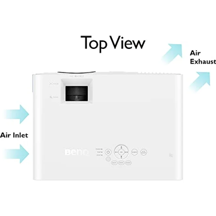 BenQ LH550 DLP Projektor, 1920x1080 FHD, 2600 ANSI lm, Beamer, Weiss, lange Lebensdauer bis 30.000 Stunden – Bild 5