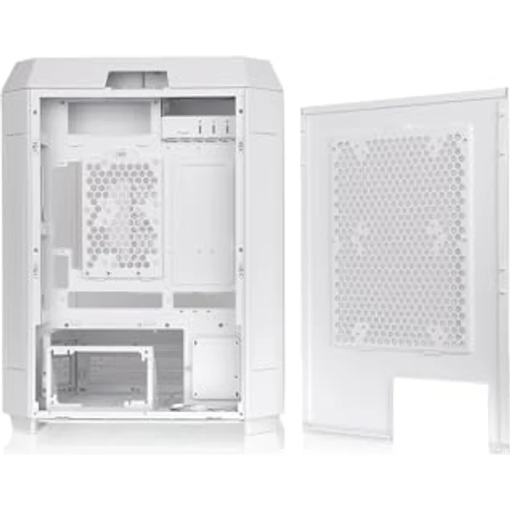 Thermaltake The Tower 600 Mid Tower Chassis, vertikales Design, Kühlungsunterstützung, White – Bild 5